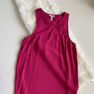 Leith dress size medium Fuscia tank dress EUC